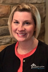 Dental assistant Sarah